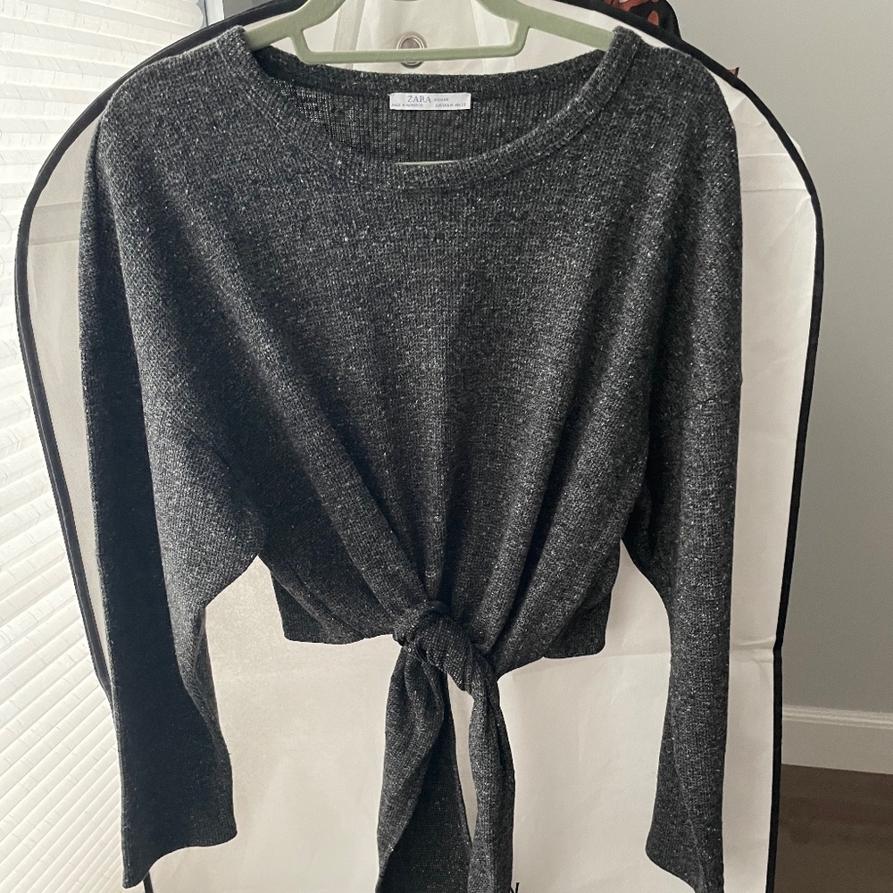 Zara Cropped Sweater